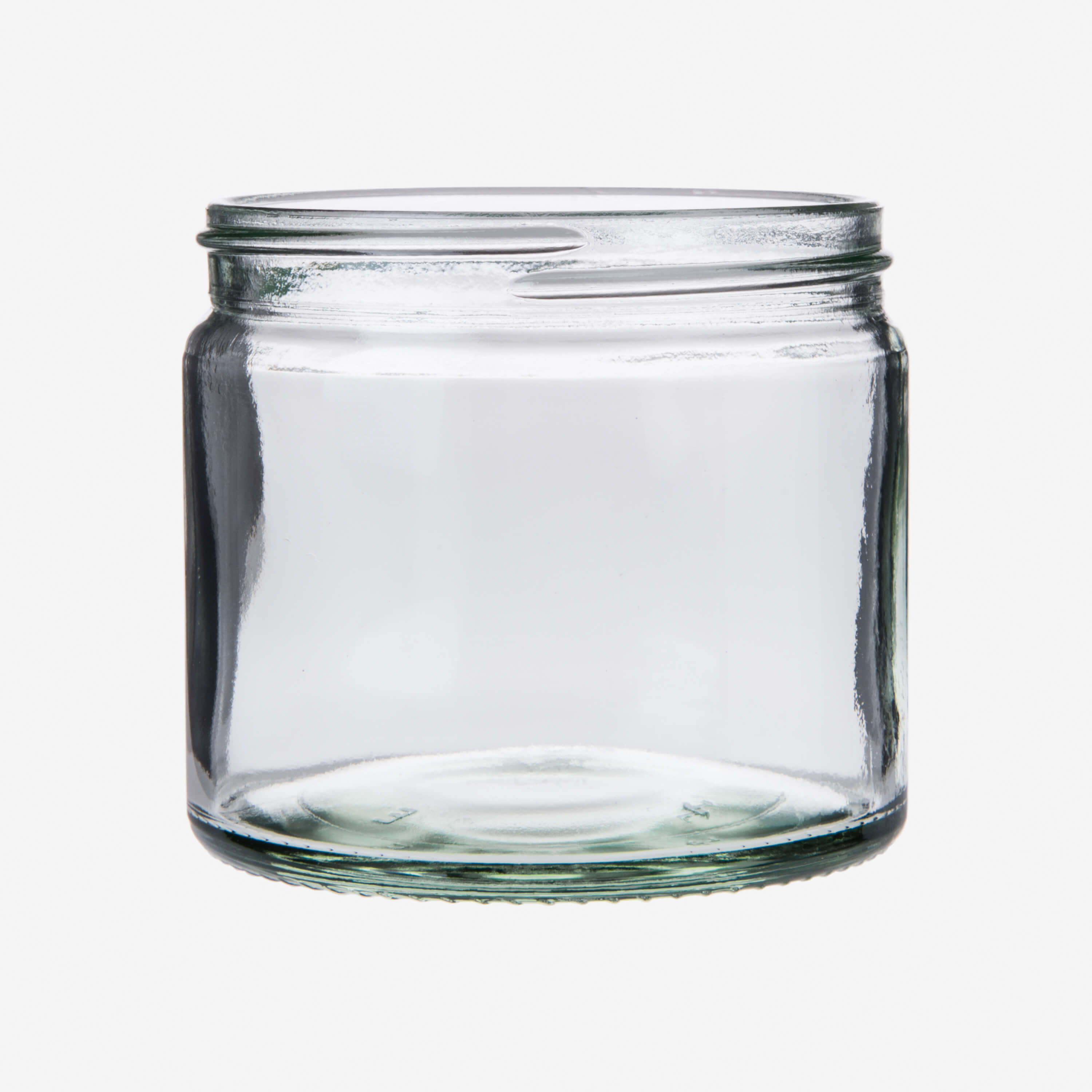 Transparente Glasdose, 250 ml