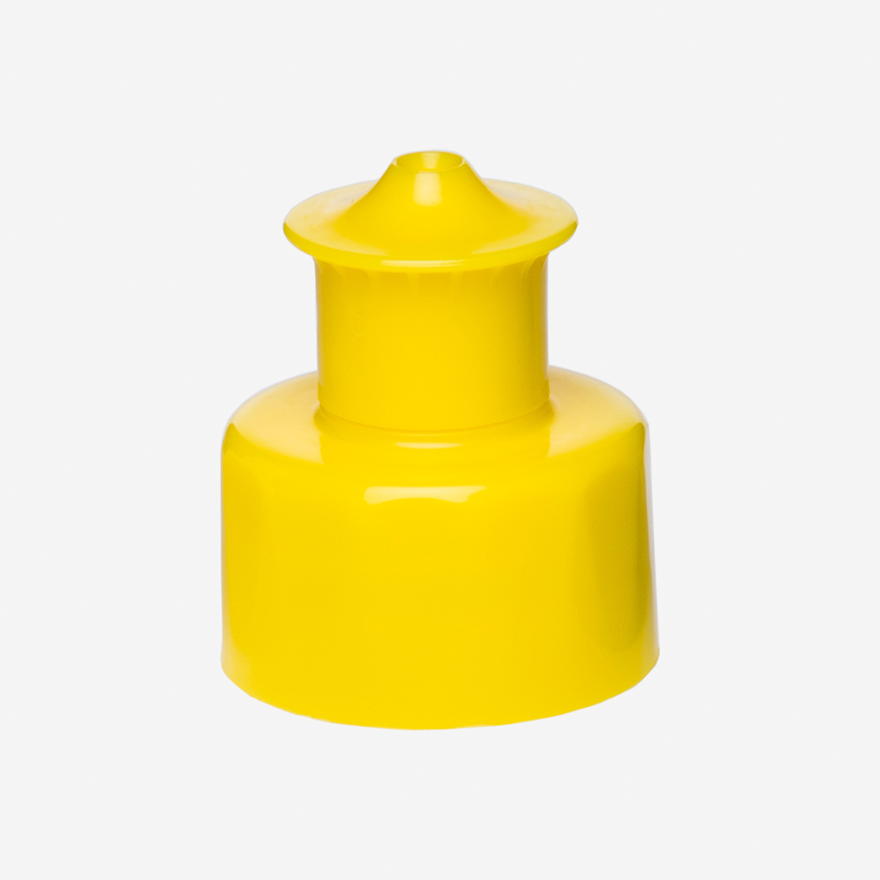 Push Pull Verschluss 28 /410 gelb (Verpackungseinheit Karton à 2.500 Stk.)  