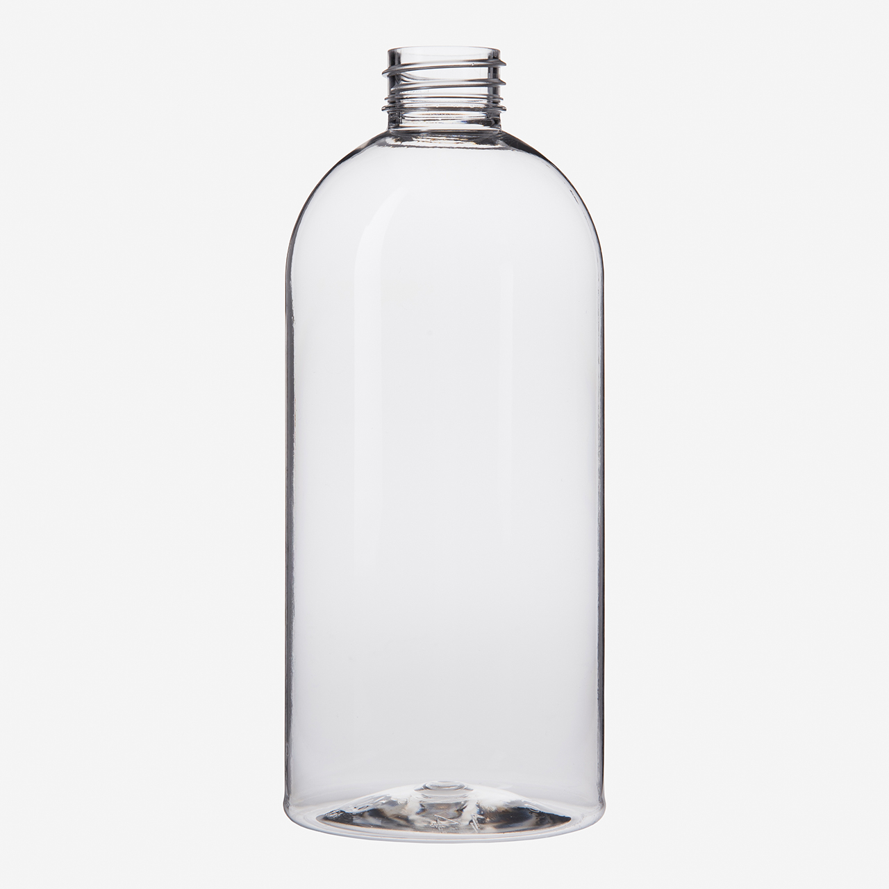 500 ml Boston Round PET Flasche (Palette à 2.280 Stk.)