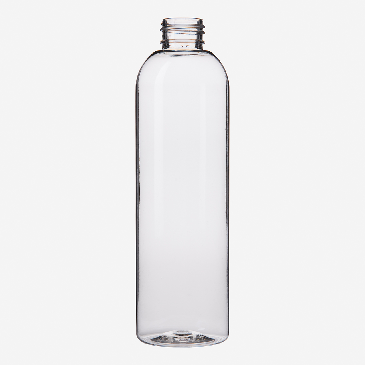 250 ml Tall Boston Round PET Flasche  24/410  