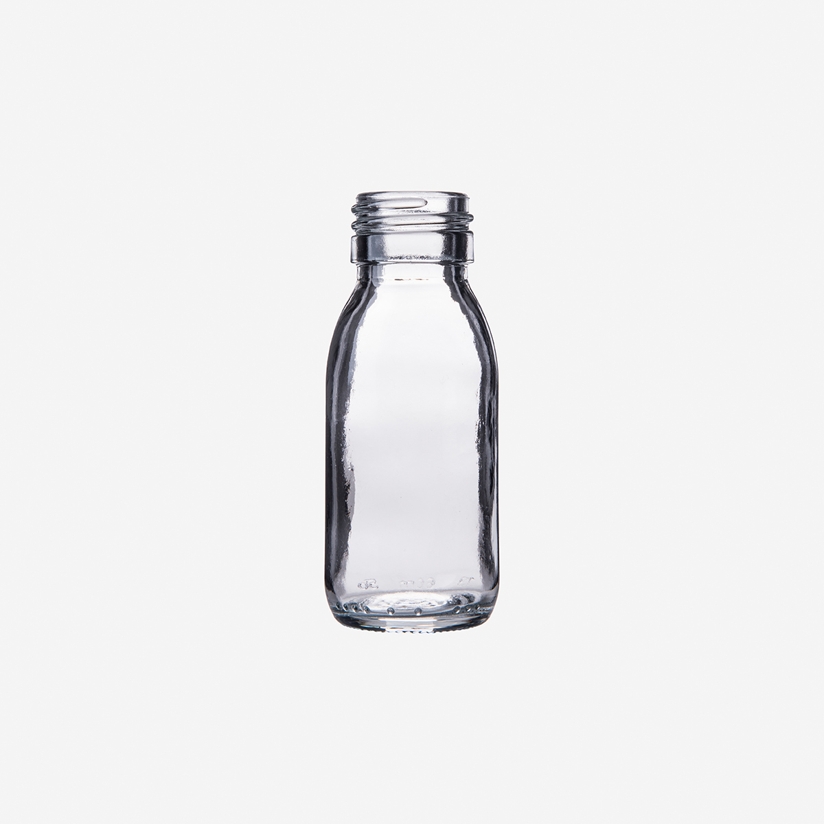 60 ml Glasflasche für Frischsaft, Sirup und Shots (VPE à 700 Flaschen)