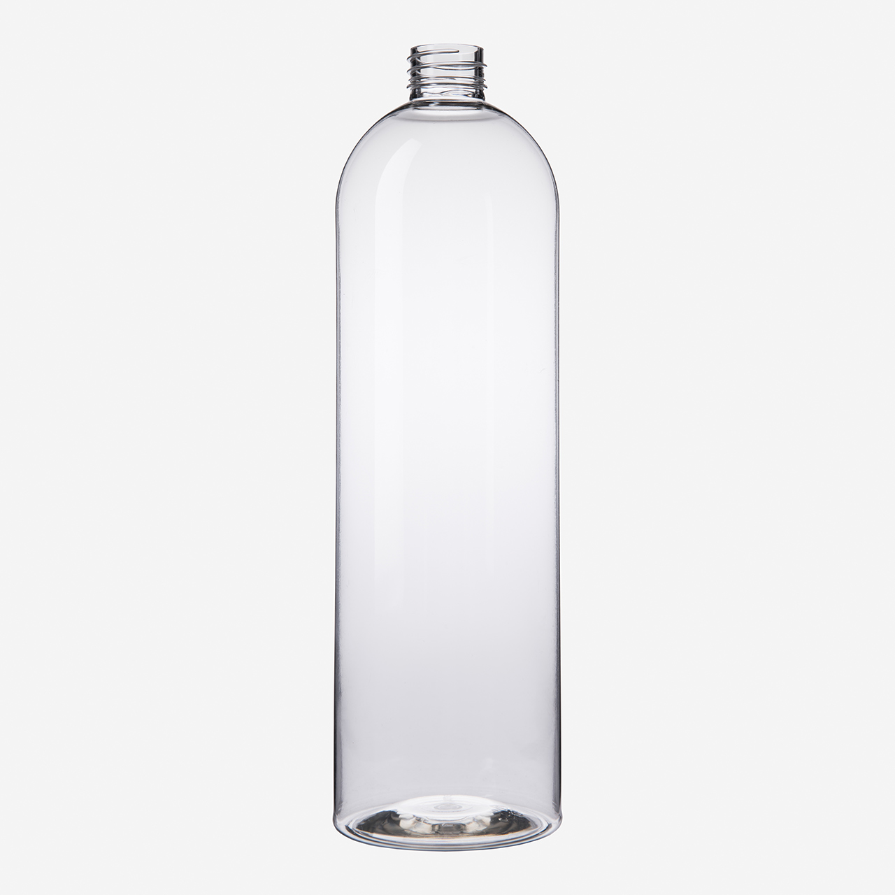 1.000 ml Boston Round PET Flasche (VPE = 450 Stk.)