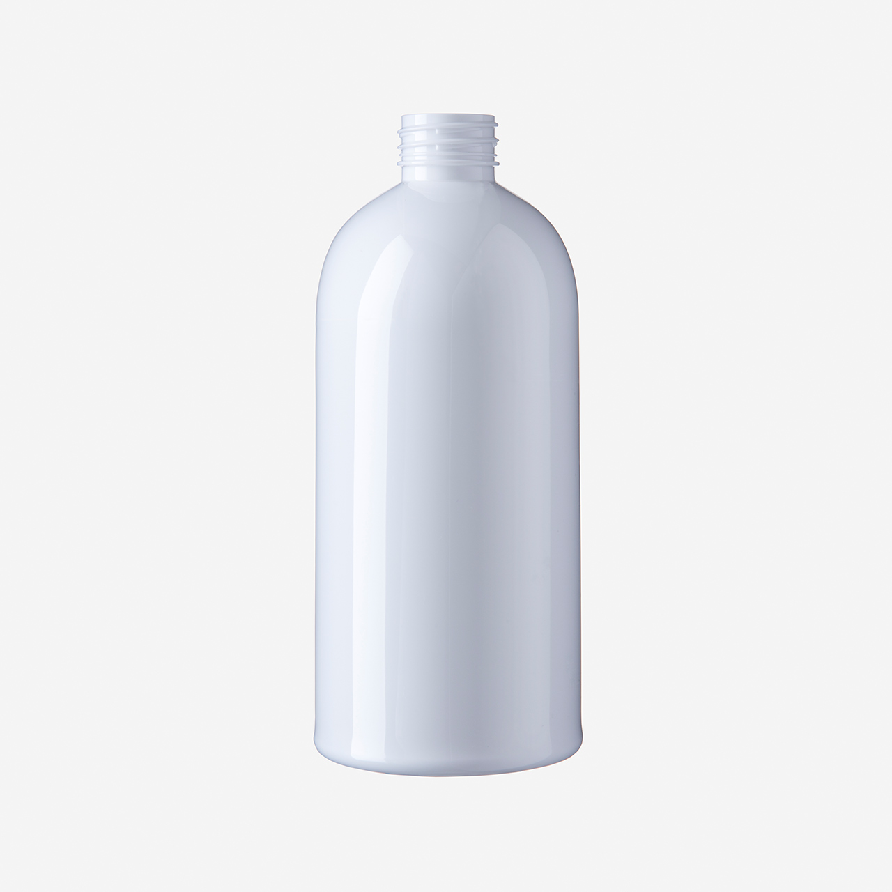 500 ml Boston Round PET Flasche weiss (Palette à 2.220 Stk.)