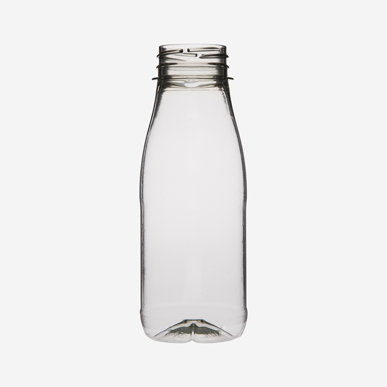 250 ml  JUICE Weithalsflasche 100% rPET (Karton 260  Stk.)