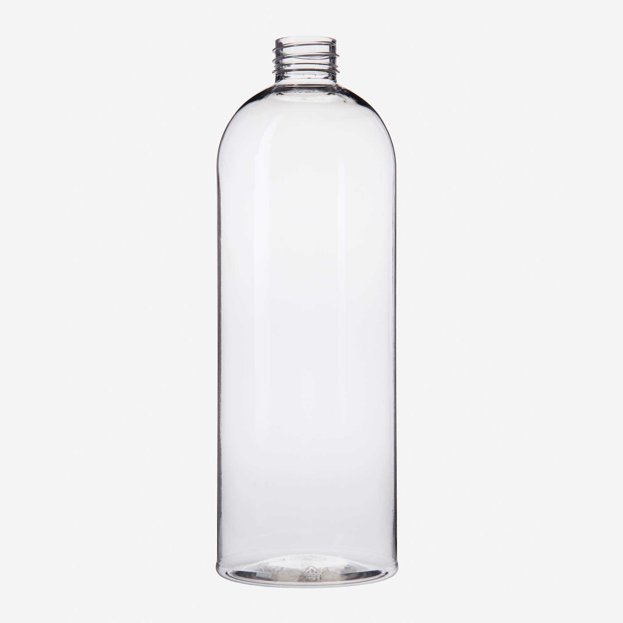 750 ml Boston Round PET Flasche (Palette à 1.530 Stk.)