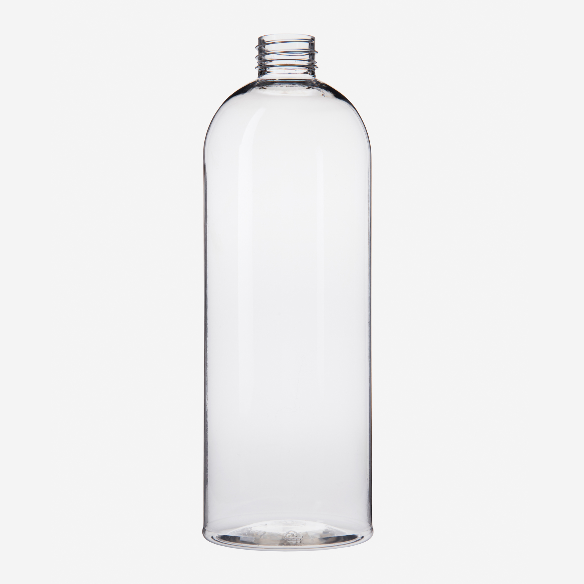 750 ml Boston Round 100% rPET Flasche