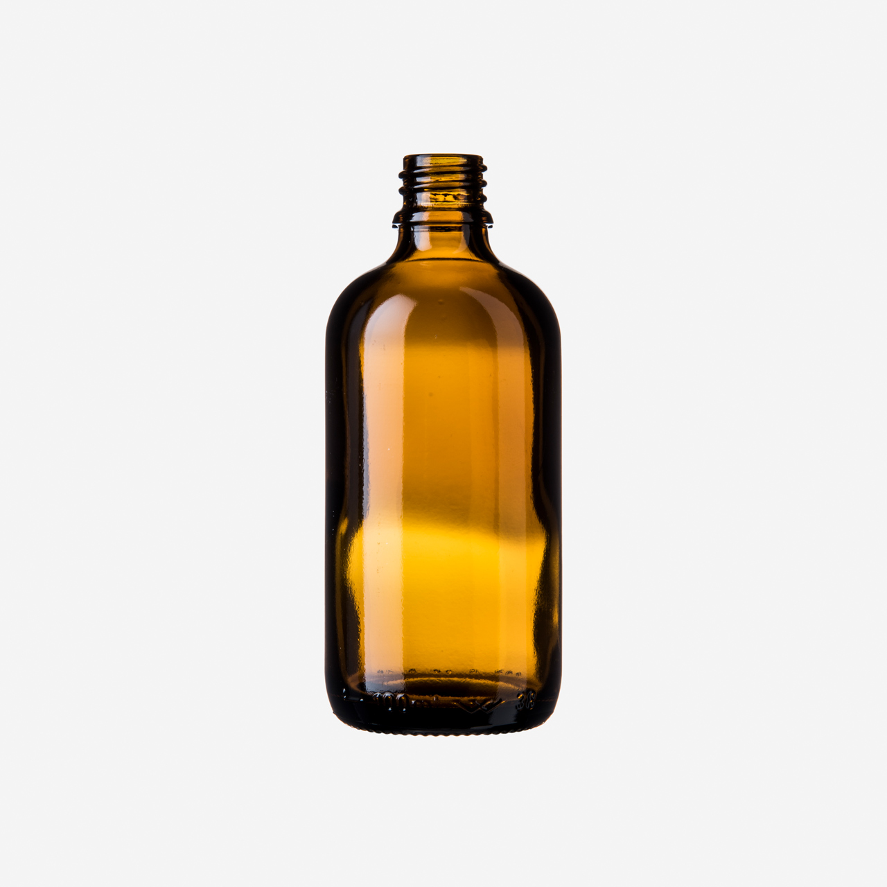 100 ml braune Tropfflasche