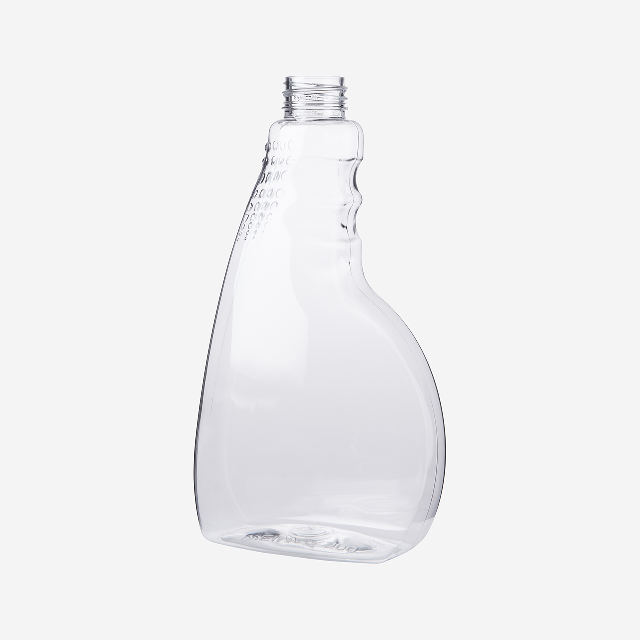 500 ml Sprühflasche Beyond Belly PET  mit Warndreieck und Sprühkopf 28/410 (Verpackungseinheit à 483 Flaschen)