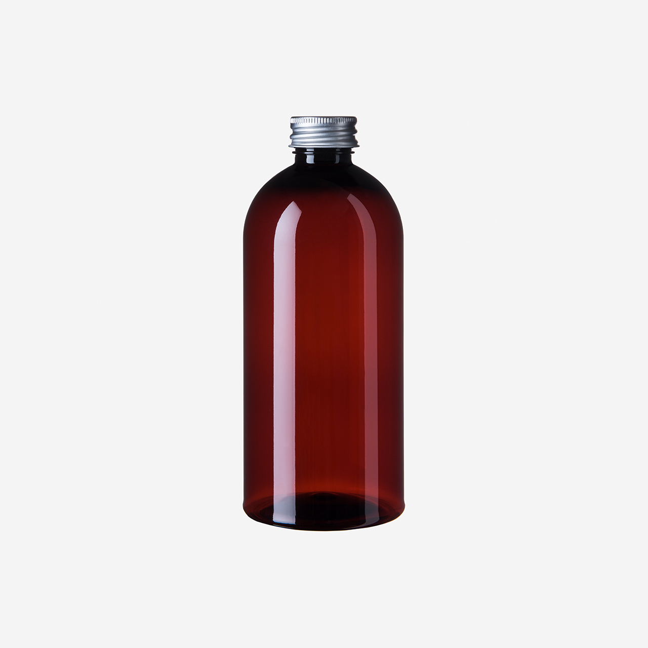 500 ml Boston Round braun 100% rPET Flasche (Palette à 2.220 Stk.)