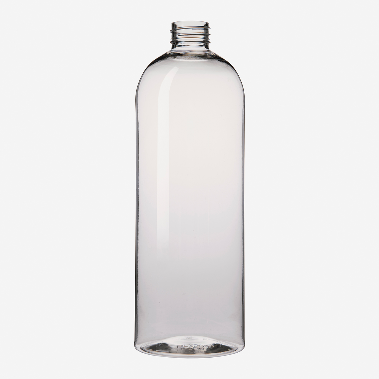 750 ml Boston Round 100% rPET Flasche (VPE à 510 Stk.)