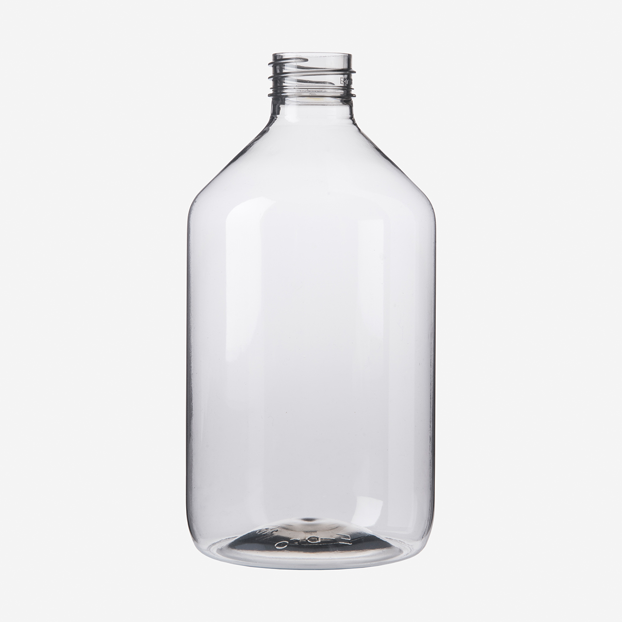 500 ml Veralflasche 50%rPET 28/410 Recycling (Verpackungseinheit à 477 Flaschen)