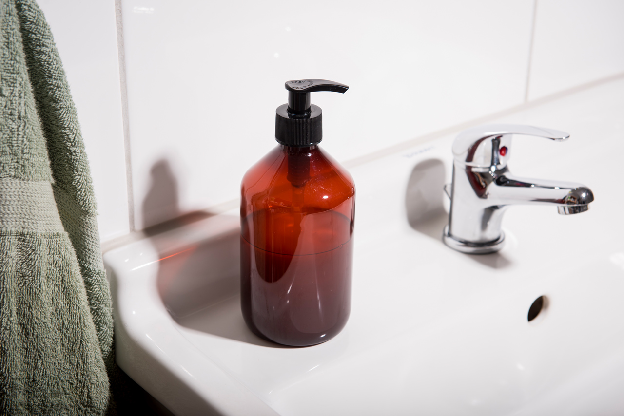 500 ml Veralflasche PET Flasche braun-transparent ROPP 28  - 1 Palette/ 1.500 Stk. Sondermenge 