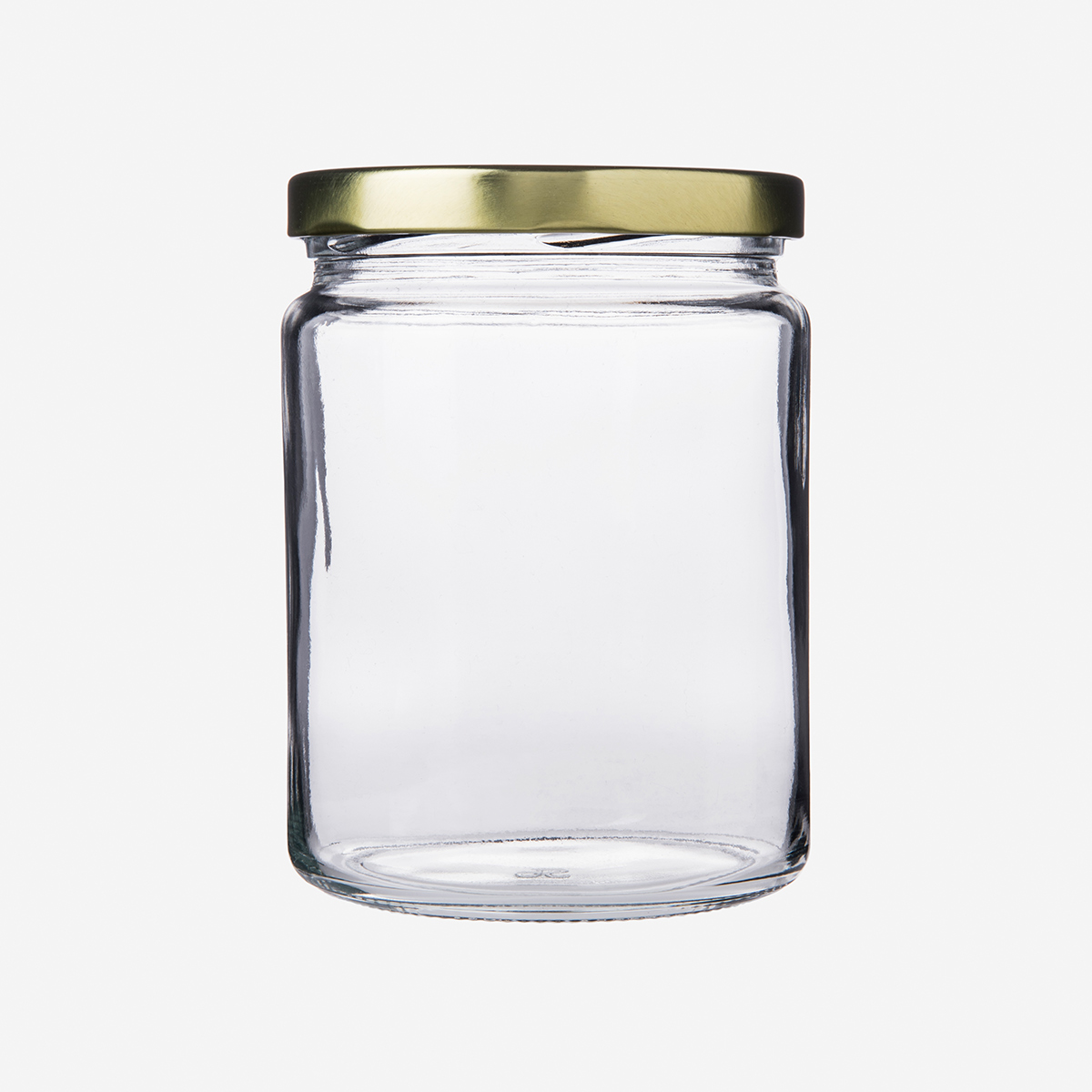 Factum Schraubglas Mit Kupferdeckel – 380 Ml, 5 Stück, Stapelbar, 61,7 Mm X 165 Mm
