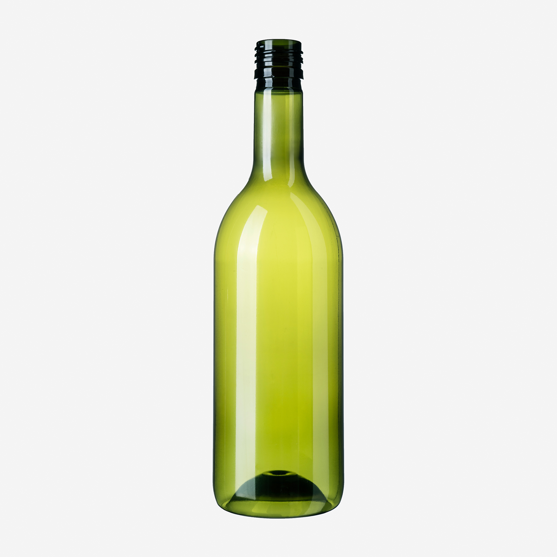 Weinflasche 750 ml PET flaschengrün (Palette)