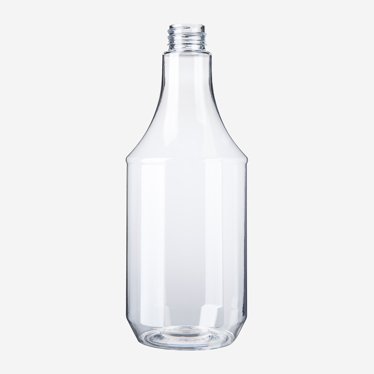 750 ml Sprühflasche Keulenflasche PET 28/410 