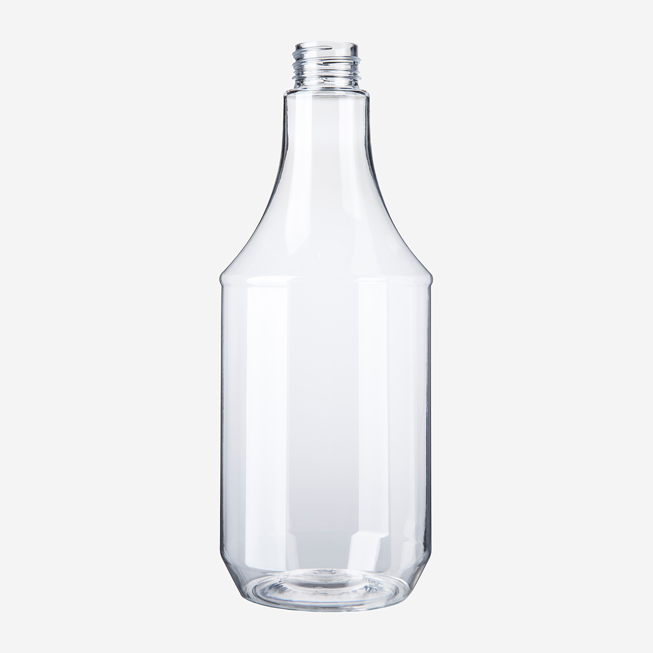 750 ml Sprühflasche Keulenflasche PET 28/410